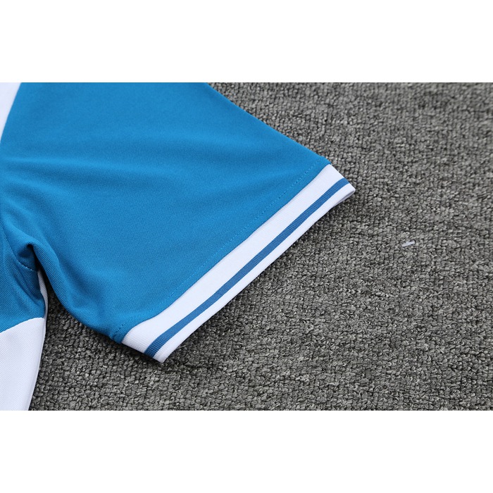 Camiseta Polo del Manchester City 2022-23 Azul y Blanco - Haga un click en la imagen para cerrar
